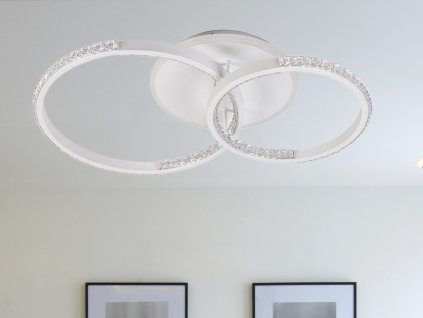 LED stropné svietidlo + diaľkový ovládač 55W - J3302/W