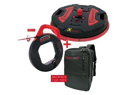 Výhodná sada Runpotec obsahujúca odvíjač XB 500 preťahovacie pero Runpo 5 a batoh