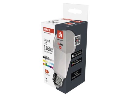 LED žiarovka GoSmart A60 / E27 / 11 W / 1 050 lm / RGB / stmievateľná / Zigbee - ZQZ515R