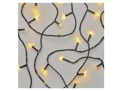 LED vianočná reťaz, 8,4 m, 3x AA, vonkajšia aj vnútorná, teplá biela, časovač - D4FW03