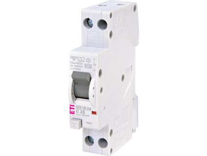 Prúdový chránič s ističom KZS-1M UNI - C25A/30mA/A/6kA - 002176036