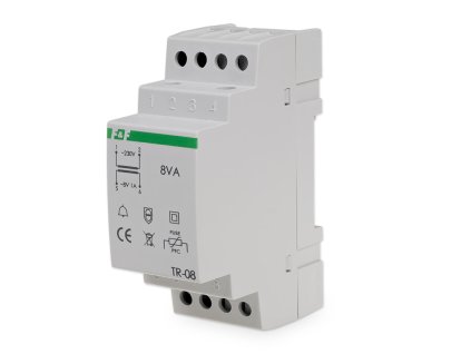 Zvončekový transformátor, 230V AC/8V AC - TR-08