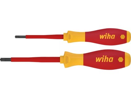 Sada skrutkovačov Wiha SoftFinish electric PlusMinus/Pozidriv 2ks pre ističe a svorkovnice