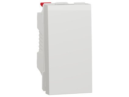 Unica - NU310118 - Spínač jednopólový radenie 1, 1M, Biely