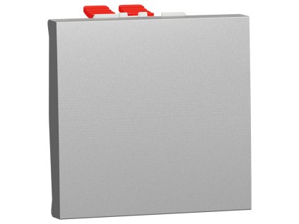 Unica - NU320530 - Prepínač krížový radenie 7, 2M, Aluminium
