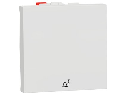 Unica - NU320618C - Tlačidlo radenie 1/0 "zvonček", 2M, Biele