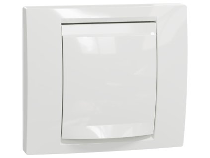Unica - NU044218 - Krycí rámček IP44 univerzálny, Biely
