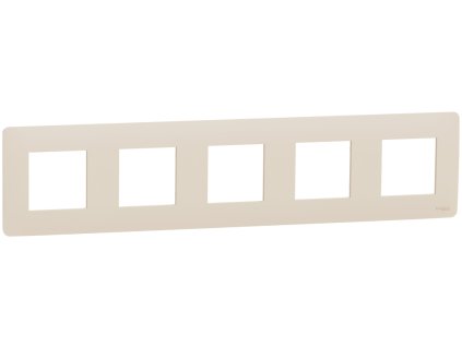Unica Studio - NU201044 - Krycí rámček päťnásobný, Béžový