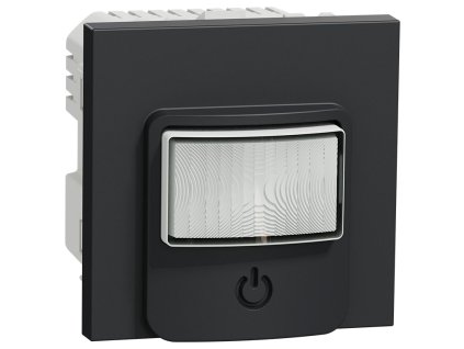 Unica - NU352554 - Detektor pohybu so spínačom 2200W, Antracit