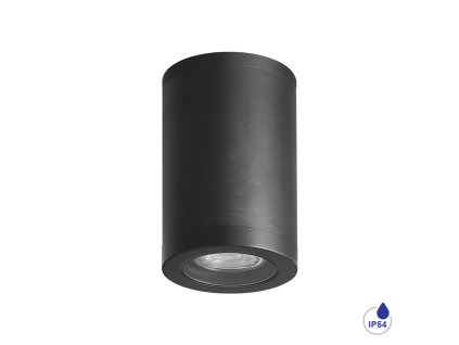 PREZENT 48325 MOPTI 1xGU10 LED/7W,IP54, BLACK
