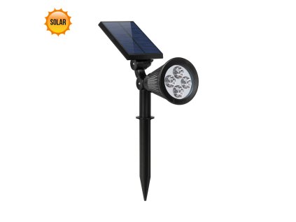 PREZENT 65286 LION LED/2W,SOLAR,IP44,BLACK