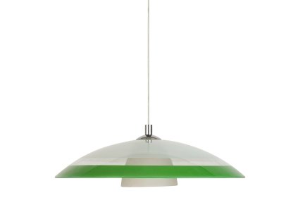 PREZENT 45022 CORONA 1xE27/60W, CHROME/GREEN, PENDANT