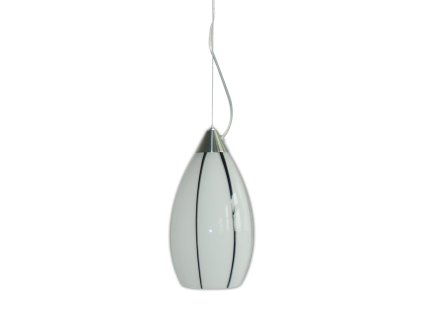 PREZENT 406 AXIA 1xE27/60W, WHITE-BROWN STRIPES