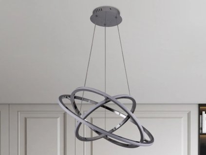 LED závesné svietidlo na lanku + diaľkový ovládač 105W - J4350/CH