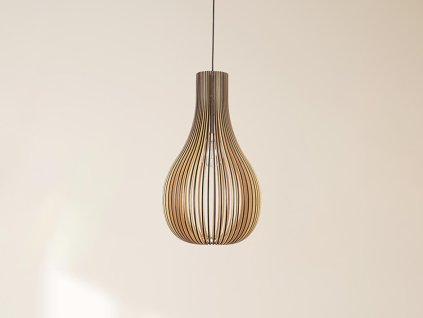 Závesný luster z masívneho dreva E27 / 310 - WRE091