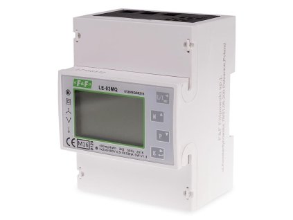 3-fázový 4-kvadrantový elektromer, MID, Modbus, 3x 230/400V, 100A - LE-03MQ