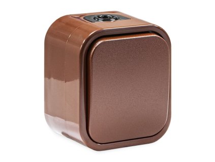 Vypínač č.2, hnedá, 230V, 10A, IP54 - WNT-9B2 H (č.2)