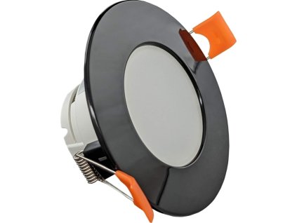 Svietidlo LED vstavané typu downlight - LED BONO-R Black 8W WW - GXLL084