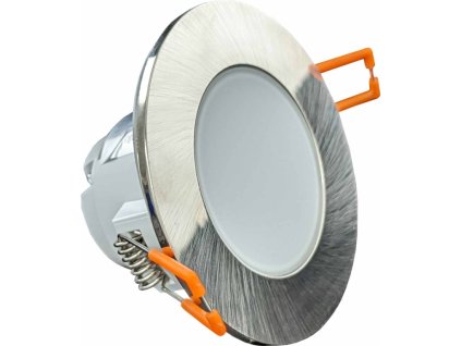 Svietidlo LED vstavané typu downlight - LED BONO-R Matt chrome  8W NW - GXLL037