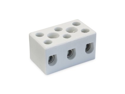 Svorkovnica keramická 3x 2x10mm2 - KSP 3/10