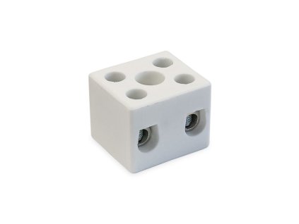 Svorkovnica keramická 2x 2x10mm2 - KSP 2/10