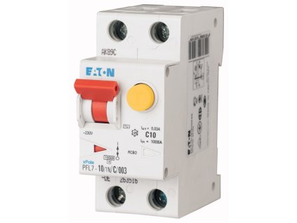 Prúdový chránič s ističom PFL7 - 1p+N/B10A/30mA/AC/10kA - 263434