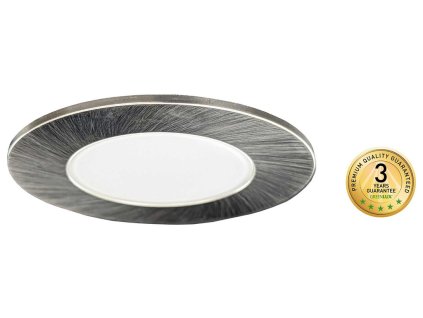 LED vstavané svietidlo typu downlight BONO-R Matt Chrome GXLL024v2 5W WW 650/450lm