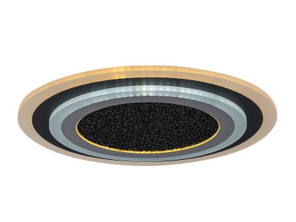 Moderné stropné svietidlo Taneli2 - 71316 - čierna/ chrómová