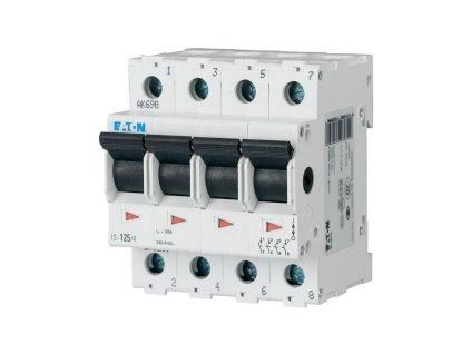 Hlavný vypínač Eaton IS-63/4 4-pólový 63A na DIN lištu