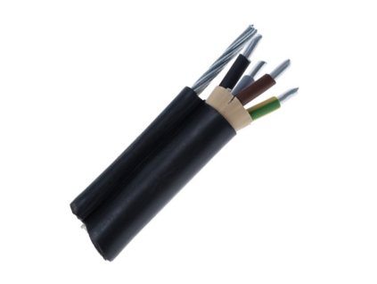 Kábel AYKYz-J 4x16 RE - závesný - 0,6/1,0kV - PVC - cca 0,72 kg/m