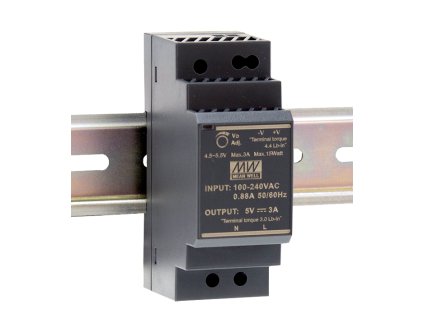 Spínaný zdroj Mean Well HDR-30-12 12V 2A na DIN lištu