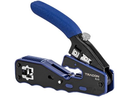 Kompaktné lisovacie kliešte Tracon RJ8 135mm pre RJ45