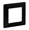 Čierny matný rámik Legrand Valena Life 754251 1-násobný