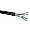 Dátový kábel pevný Solarix - SXKD-6A-STP-PE - 26000040