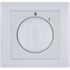 Spínač sporákový otočný 16A (trojpólový) - komplet biely - DSE21-21501-110101