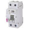 Prúdový chránič s ističom KZS-2M - 1p+N/B16A/10mA/A/10kA - 002173214