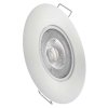 LED bodové svietidlo Exclusive biele, kruh 5W neutrálna b. - ZD3122_5