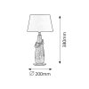 Nočná lampa Evelyn 4372 - E14 1x max. 40W - chrómová_3
