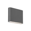 Vonkajšie nástenné svietidlo Nesna 7951 - LED 2x 3W - antracit_1