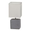 Nočná lampa Orlando 4458 - E14 1x max. 40W - šedá