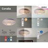 Stropné svietidlo Coralia 1518 - LED 48W - priehľadná_2