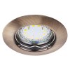 Zápustné svietidlo Lite 1048 - GU10 3x max. 50W - bronzová