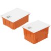 Krabica na meraciu svorku bleskozvodov - nastavovacia 218x168x80-150