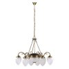 Luster Annabella 8636 - E14 6x max. 40W + E27 2x max. 60W - bronzová