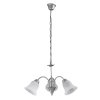 Luster Francesca 7363 - E14 3x max. 40W - saténová chrómová