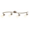 Bodové svietidlo Soma 6309 - E14 4x max. 40W - bronzová_1