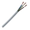 Kábel H05VV-F 3G 0,75 - biely (CYSY)