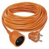 Predlžovací kábel 20 m / 1 zásuvka / oranžový / PVC / 230 V / 1,5 mm2 - P01120_1