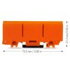 WAGO 2273-500 adaptér na lištu DIN pre svorky 2273 - rozmery