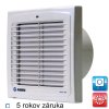 Domový axiálny ventilátor BLAUBERG AUTO125S